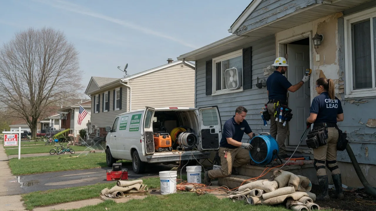 Flood Cleanup in Oxford, WI near me