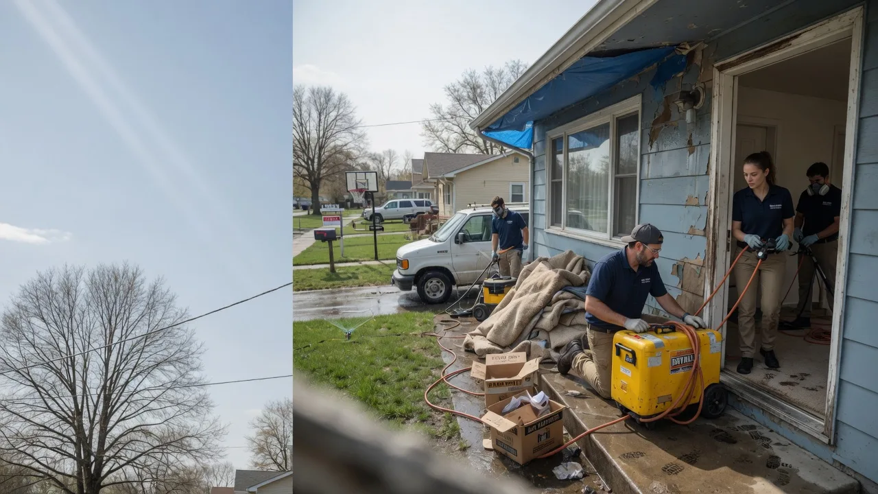 Basement Flood Cleanup in Oxford, WI near me